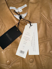 Veronica Beard Leather Dottie Jacket - Neiman Marcus Exclusive