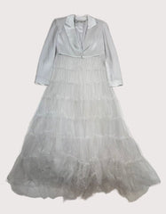 Alice + Olivia Everly Tulle Blazer