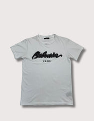 Balmain Cotton Printed Logo T-Shirt