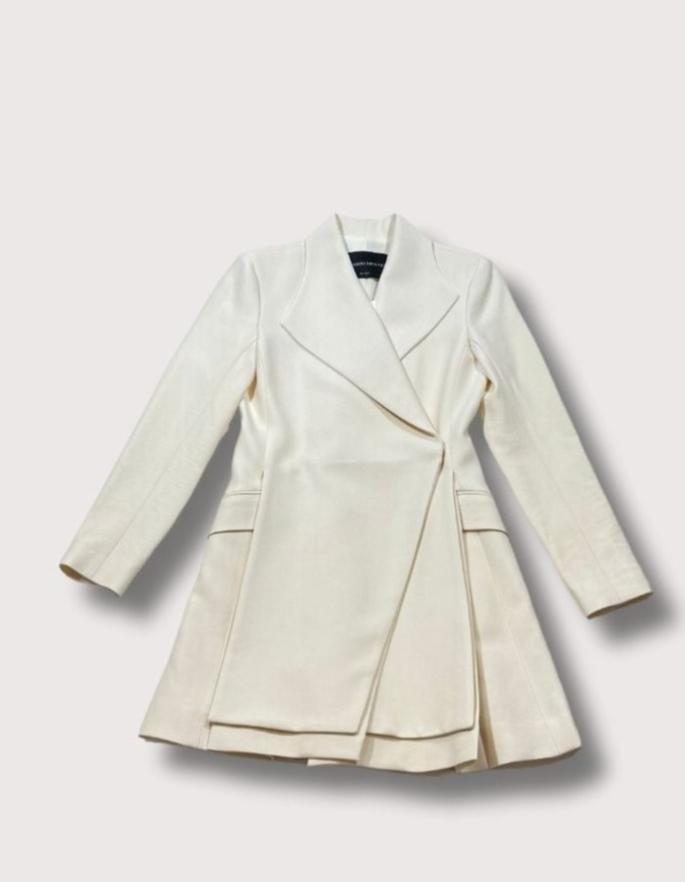 Brandon Maxwell Virgin Wool & Silk Jacket Dress