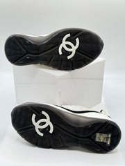 Chanel Coco Mark Suede Sneakers
