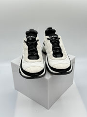Chanel Coco Mark Suede Sneakers