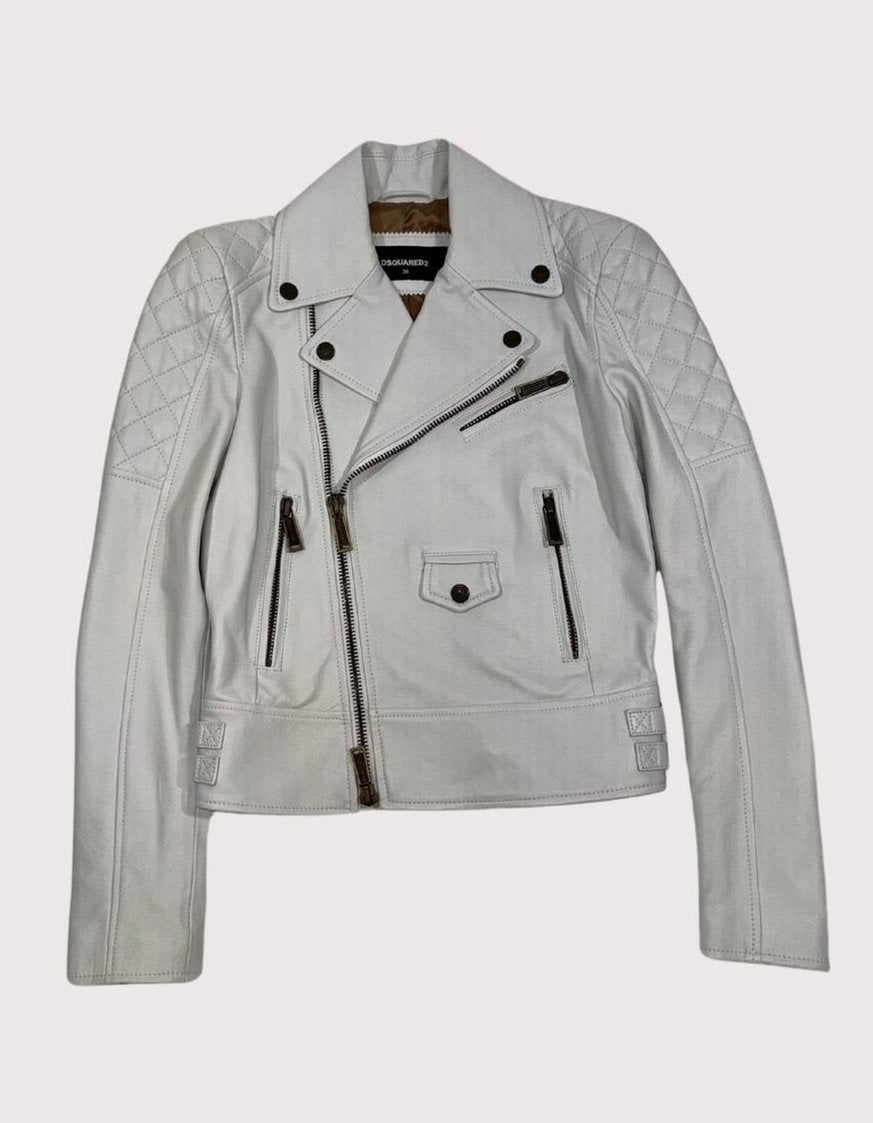 DSquared2 Modo Leather Jacket