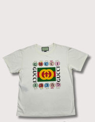 Gucci Print Cotton Jersey T-Shirt