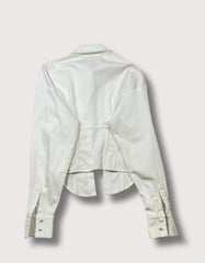 Rozie Corsets Blouse - White